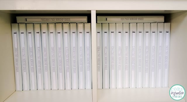 Core Inspiration number of the day binder storage. 
