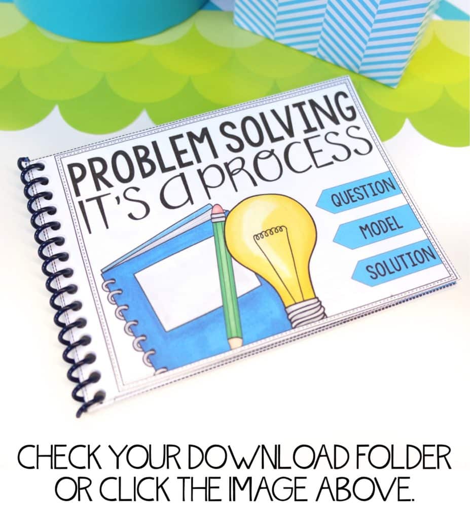 Problem Solving Flip Book: Check you download folder or click here. 
