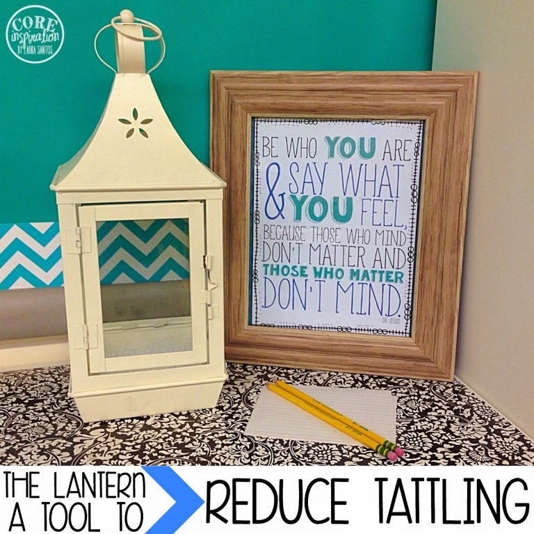 Reduce Tattling with The Lanetern