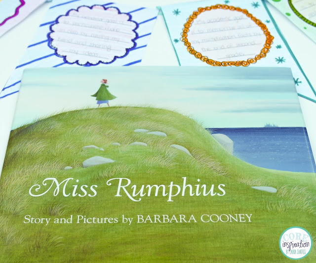 Miss Rumphius interactive read aloud lesson plan