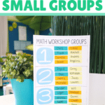Learn how to use pre assessment data and student observations to create the most effective and efficient small groups for M.A.T.H. Workshop in your classroom. These strategies make differentiating math small groups quick and easy. Your math groups will be ready to rotate through games, technology, projects, task cards, and meet with the teacher rotations.