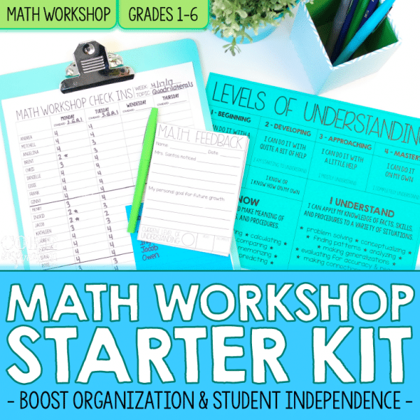 Core Inspiration Math Workshop Starter Kit Cover Image